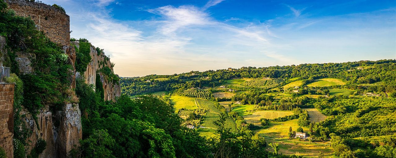 Paesaggio collinare dell'Umbria